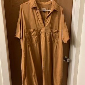 Tan/0range/yellow shift dress